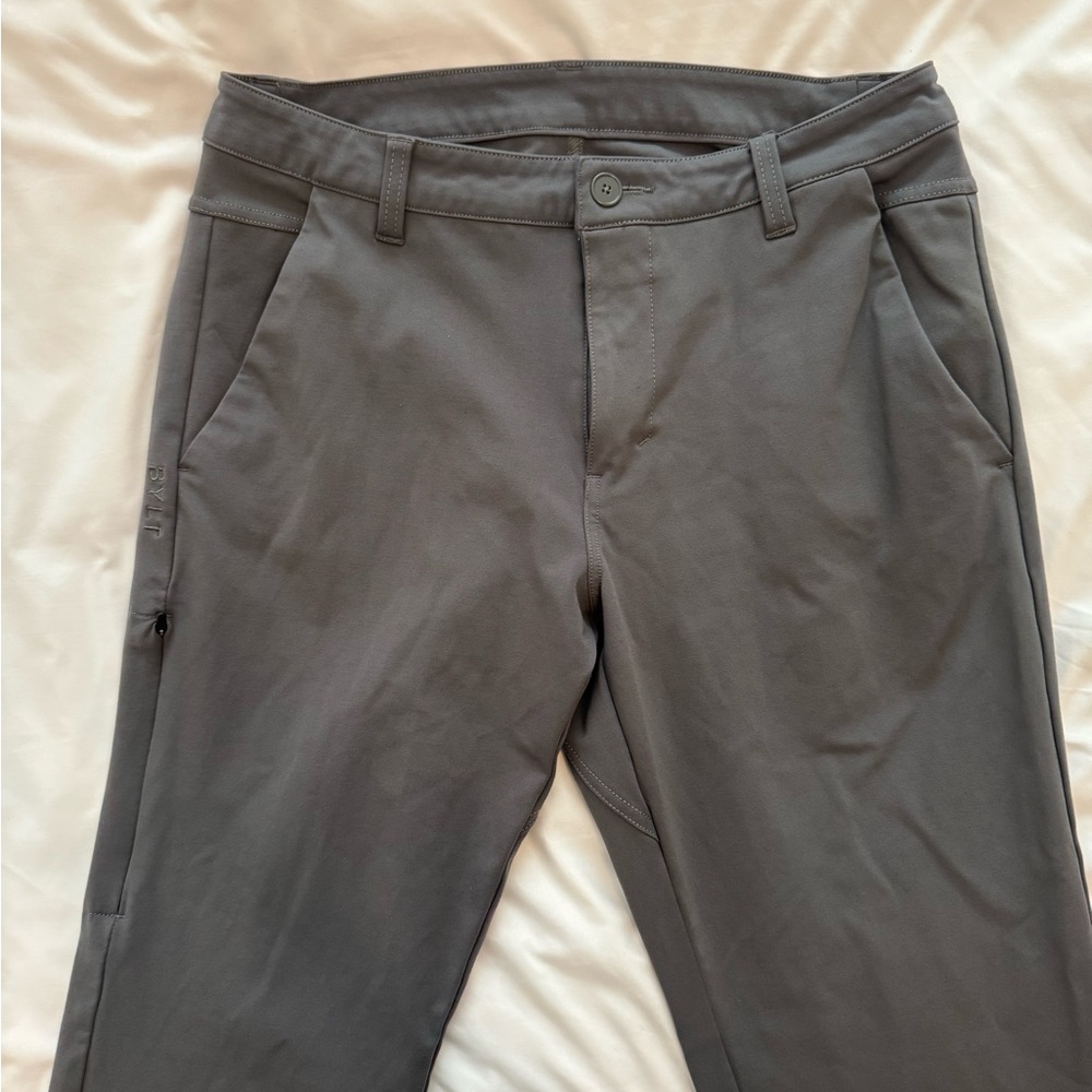 Bylt Basics Charcoal Chinos View 3